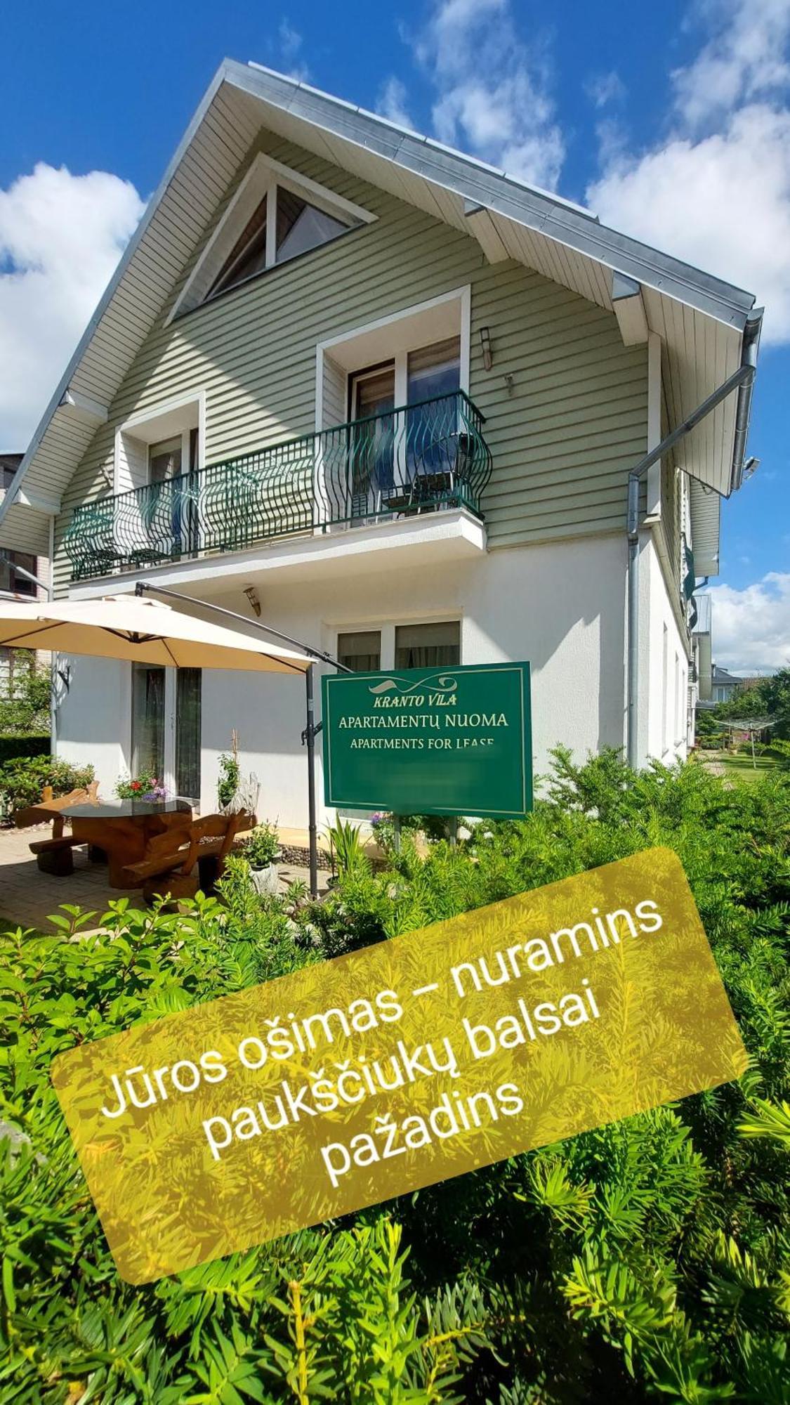 Kranto Vila Palanga Exterior photo